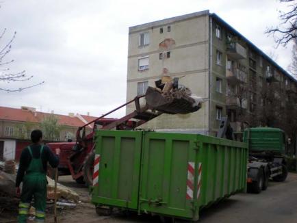 Programul de curăţenie generală în Oradea s-a încheiat cu rezultate foarte bune